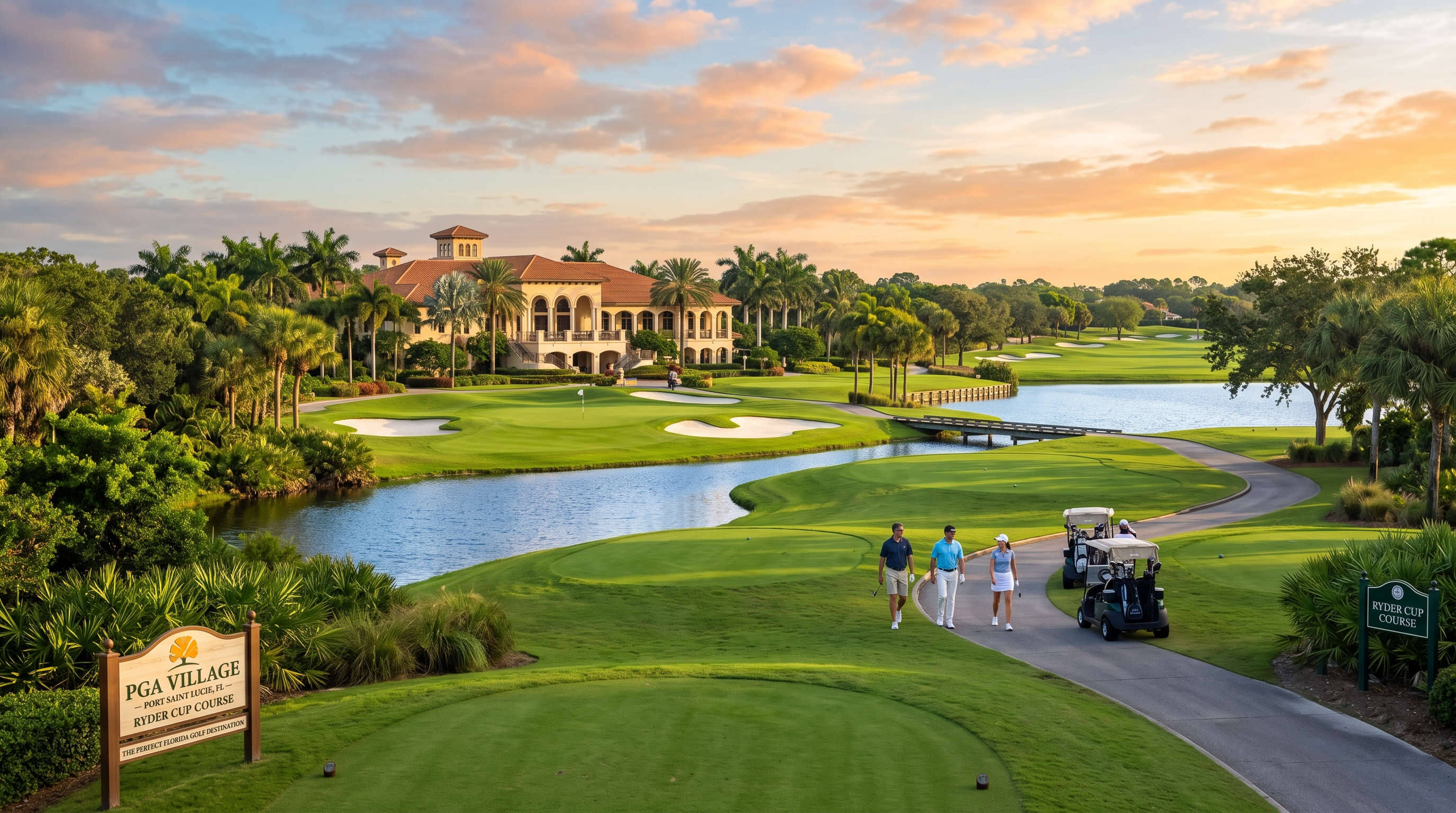 PGA Village Real Estate Landscape